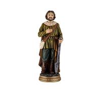 Inmaculada Romero IR San Isidro Labrador Figura 20 cm. modello Agricoltori Protettore Campi Immagine Resina Colore
