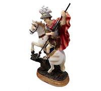 Inmaculada Romero IR San Jorge Figura Motivo 21Cm. Arredamento Resina di Base