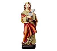 Inmaculada Romero IR Santa Cecilia Immagine Figura 20 Cm. Patrona dei Musicisti Motivo Resina di Base Decorazione