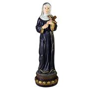 Inmaculada Romero IR Santa Rita Figura 60 cm. patrona Cause impossibili Problemi coniugali Immagine Resina Zoccolo