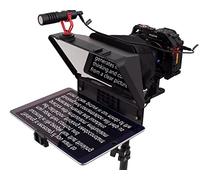 Inmei A10 Teleprompter Portatile Smartphone DSLR Fotocamera Teleprompter Prompter con supporto per telefono Telecomando per registrazione video Live Streaming Intervista Stage Presentazione Discorso