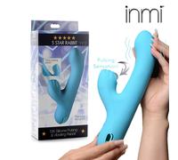 inmi Vibratore Vaginale Clitorideo 13X Silicone TURBO Pulsing & Vibrating Rabbit