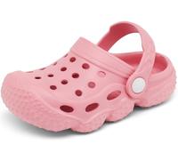 INMINPIN Unisex Bambini Zoccoli Ragazzi Ragazze Bambino Sandali da Giardino Estivi Ciabatte Scarpe Mare Spiaggia Piscina,Rosa,32 EU= Fabbricante 33