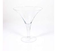 INNA-Glas Bicchiere da Cocktail/Martini XL Sacha, Trasparente, 30cm, Ø 25cm - Vaso Decorativo/Bicchiere di Vetro