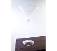 INNA-Glas Bicchiere da Cocktail XXL Sacha, Trasparente, 50cm, Ø 25cm - Bicchiere Decorativo/Bicchiere di Vetro