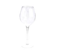 INNA-Glas Bicchiere da Vino XXL Roger, Trasparente, 50cm, Ø17cm/Ø23cm - Vaso di Vetro - Bicchiere Decorativo