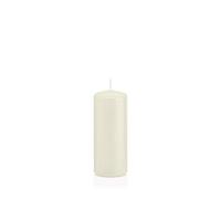 INNA-Glas Candela votiva/Candela a Colonna Maeva, Avorio, 12cm, Ø5cm, 28h - Made in Germany - Candela di Cera/Candela Decorativa