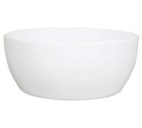 INNA-Glas Ciotola per Piante Bianco, 9,5cm, Ø24,5cm - vasi per Piante/Scodella Ceramica