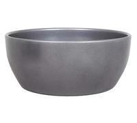 INNA-Glas Ciotola per Piante Grigio Antracite, 8,5cm, Ø18,5cm - vasi per Piante/Scodella Ceramica