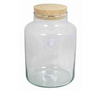 INNA-Glas Contenitore in Vetro DOGAN, Trasparente, 29,5cm, Ø21cm