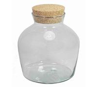 INNA-Glas Contenitore, Trasparente, 25cm, Ø9,5cm/Ø24cm