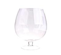 INNA-Glas Grande Bicchiere da Cognac Liam, Trasparente, 38cm, Ø23cm/Ø31cm