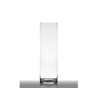 INNA-Glas Vaso da pavimento in vetro SANSA, cilindro/rotondo, trasparente, 50 cm, Ø15 cm - Vaso di vetro/Vaso da fiori