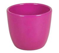 INNA-Glas Piccola fioriera Ceramica, Fucsia, 6cm, Ø7,5cm - vasi per Fiori/portavasi
