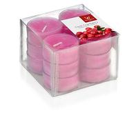 INNA-Glas Set di 12 lumini profumati/Candela profumata Astrid, Fucsia, 1,6cm, Ø3,7cm, 4h - Candela di Cera/Candela Decorativa