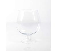 INNA-Glas Vaso a Boccia/Bicchiere da Brandy Liam, Trasparente, 20cm, Ø 15cm