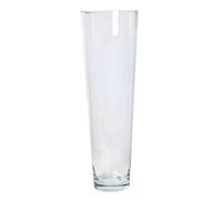 INNA-Glas Vaso da Pavimento Eric, Trasparente, 70cm, Ø 22,5cm