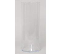 INNA-Glas Vaso da Pavimento Sansa, cilindrico/Rotondo, Trasparente, 50cm, Ø19cm - Vaso di Vetro/Vaso da Fiori