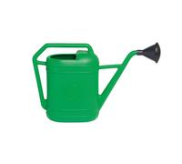 Innaffiatoio in plastica antiurto verde 12 lt completo di doccia irrigazione