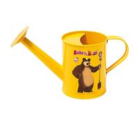 Innaffiatoio Masha e l'Orso, strumento di giardinaggio per bambini (giocattoli di sabbia, giocattoli adatti dai 3 anni in su, capacità: 0,75 litri, dimensioni: 10 x 25 x 13 cm), Multicolore
