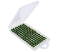 INNAL 120 Pezzi Ciuffo di Erba Statica,Deco Dell'erba in Miniatura,Mini Ciuffi Modello,Kit Erba,Modellismo Statico,Cuffi Erba Statica Modello per DIY Ferroviario Treno Paesaggio Decorazione Erba