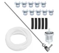 INNAL 18 Pezzi Tubo del Carburante,Tubo di Collegamento Tubo Carburante con Filtro Carburante,Kit linea Carburante,Riscaldatore Kit per Tubo Della Benzina per Auto Riscaldatore Webasto/Eberspacher