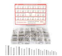 INNAL 300 Pezzi Molle a Compressione 23 Diverse Dimensioni Mini Molle in Acciaio Inossidabile 304 Molla di Compressione per Utensili Dispositivi Auto DIY Artigianato Riparazione
