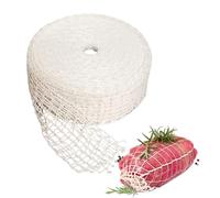INNAL Rete Arrosto Elastica 5m 16 Fori Rete di Carne Sicura e Resistente alle Alte Temperature Multifunzione per Cucinare La Carne per Conservare Appendere Cuocere al Forno Prosciutto Salsiccia