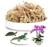 INNAL Sfagno per Orchidee Muschio di Sfagno per Piante Naturale Sfagno Biologico Nutrizionale Sfagno Terriccio per Orchidee Piante Carnivore Rettili