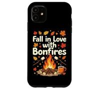Innamorarsi dei falò Stagione Accogliente Autun Custodia per iPhone 11
