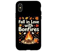 Innamorarsi dei falò Stagione Accogliente Autun Custodia per iPhone X/XS