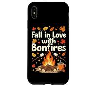 Innamorarsi dei falò Stagione Accogliente Autun Custodia per iPhone XS Max