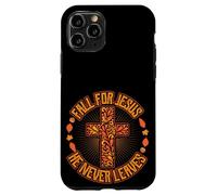 Innamorarsi di Gesù non lascia mai il design grafico cristiano Custodia per iPhone 11 Pro