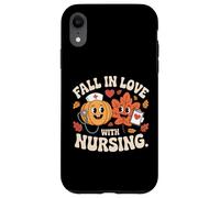 Innamorarsi di Nursing cute autum infermiera Custodia per iPhone XR