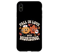 Innamorarsi di Nursing cute autum infermiera Custodia per iPhone XS Max