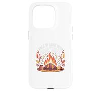 Innamorati dei falò Divertente Autunno Campeggio Foresta Divertimento Custodia per iPhone 15 Pro