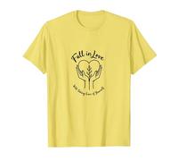 Innamorati di prendersi Cura di Te Stesso Inspirational Maglietta, Uomo, Limone, XL