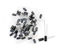 Innefeeltech 50 Pz condensatori elettrolitici radiali di alluminio 10uF 25V condensatori elettrolitici