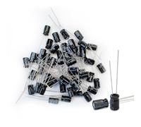 Innefeeltech 50 Pz condensatori elettrolitici radiali di alluminio 33uF 25V condensatori elettrolitici