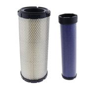 Inner Outer Air Filter Kit Fit for Bobcat Kubota Caterpillar Fleetguard Case Hot