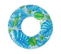 Inner Tubes for Pool | Inflatable Swim Ring, Leaf Print Floating