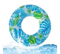 Inner Tubes for Pool | Kids Floats Leaf Print Design, Swim Ring