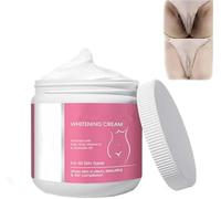 InnerMate Crema sbiancante, 100g crema schiarente per zone intime, crema correttore macchie scure per interno coscia, linea bikini, ascelle (1pcs)