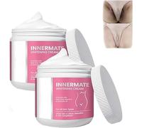 InnerMate Whitening Cream,Intimate Area Skin Lightening Cream,Skin Bleaching Cream for Private Area,Dark Spot Corrector Cream for Inner Thigh, Bikini Line, Armpit, 100g. (2pcs)