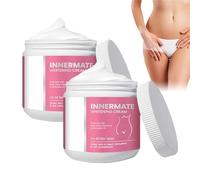 InnerMate Whitening Cream - Intimate Area Skin Lightening Cream, Skin Bleaching Cream for Private Area, Dark Spot Corrector Cream for Inner Thigh, Bikini Line, Armpit (2pcs)