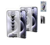 Innerous Screen Protector for Iphone,2025New Invisible Screen Protector Fingerprint-Proof Dust Free without Bubbles,9h Film Clear,for Iphone 16/15/14/13 Pro Max (2*pcs HD,for iPhone14pro Max)