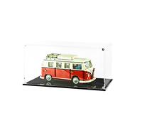 INNERSPACE TECA ESPOSITORE VETRINA PER LEGO 10300 DELOREAN 10271 500 MODELLISMO ACTION FIGURE DA COLLEZIONE 39x21x19 cm CRYSTAL PLEXIGLASS ANTI-UV
