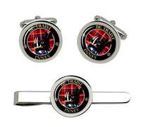 Innes Clan Scozzese Gemelli E Fermacravatta Set