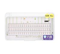 Innesto Ciglia Finte Naturali Spesse Miste Rosse 5D Estensioni Ciglia Luce Morbida Strumento di Bellezza Riutilizzabile per Feste Uso Quotidiano 0,05C 8mm 9mm 10mm 11mm 12mm 13mm (MR-083 0,05C 8 mm)