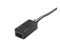 INNESTO ELETTRIFICATO PER BINARIO BERNINI 5X1,5CM NERO